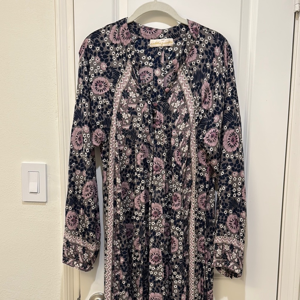 Floral Long Sleeve Dress